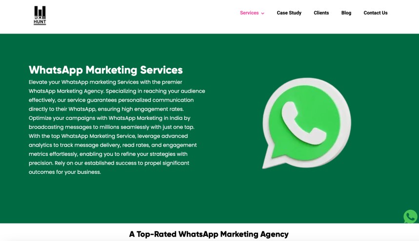 ROI Hunt Best WhatsApp Marketing Services