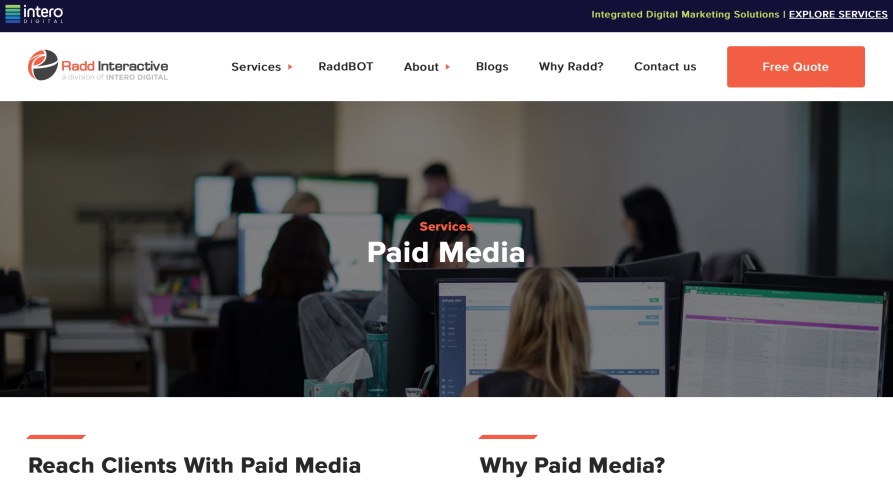 Radd Interactive Best Paid Media Marketing Agency