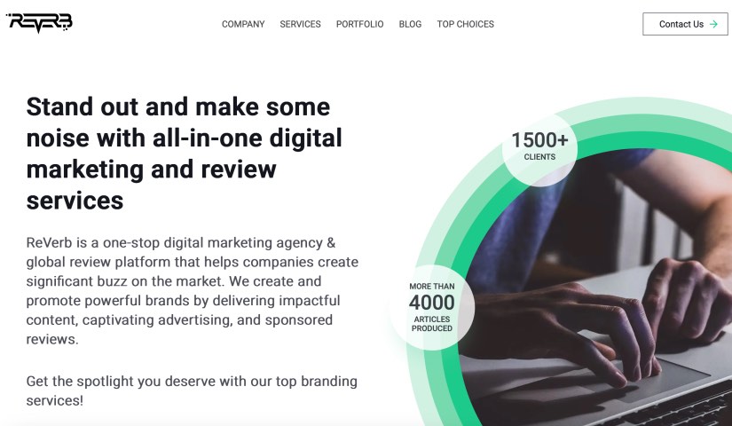 ReVerb Best Digital Ads Companies