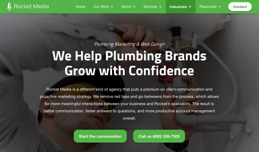 Rocket Media Best Plumbing Digital Marketing Agencies