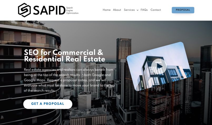 SAPID Full-Service Real Estate SEO Agency