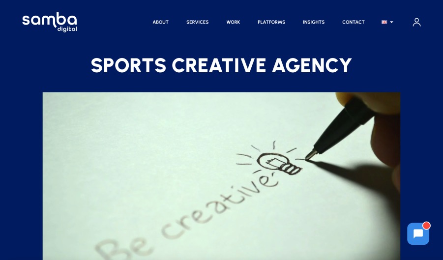 Samba Digital Top Sports Creative Companies