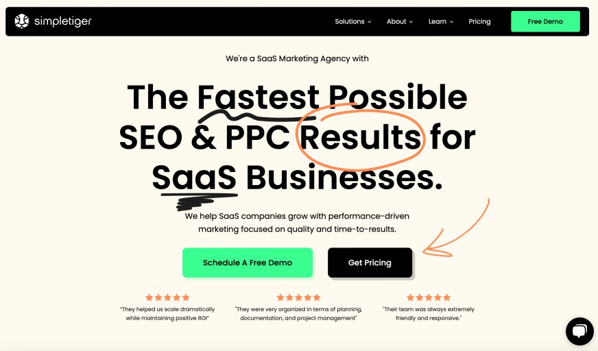 SimpleTiger Best SaaS Digital Marketing Services