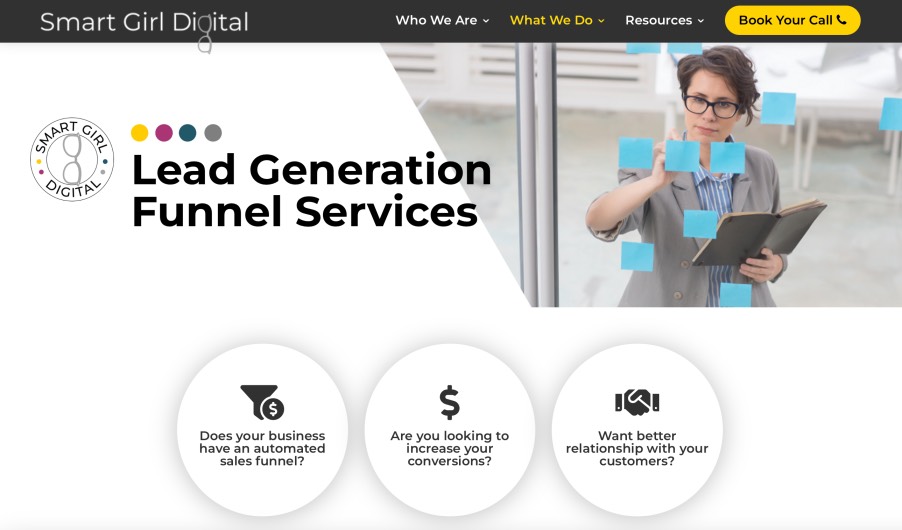 Smart Girl Digital Best Sales Funnel Services