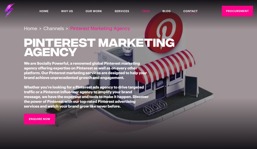 Socially Powerful Pinterest Influencer Marketing Agency