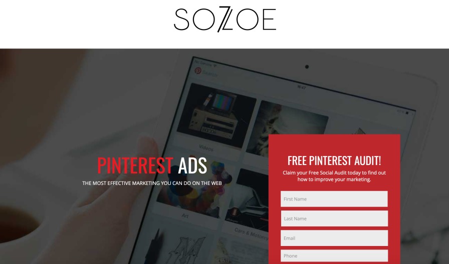 Sozoe Creative Leading Pinterest Marketing Agency