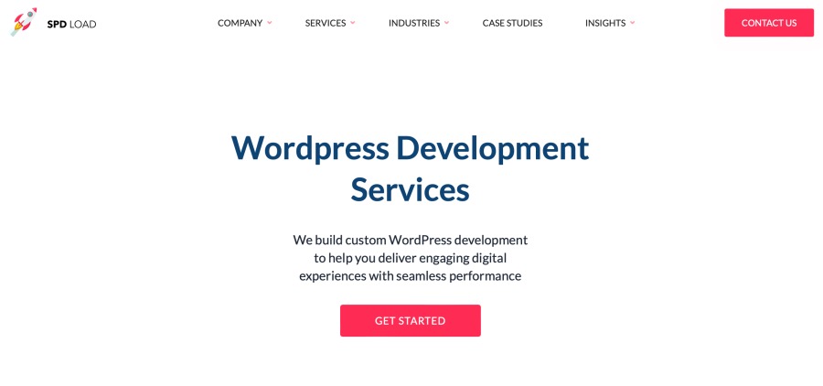 SpdLoad Custom WordPress Website Design Companies