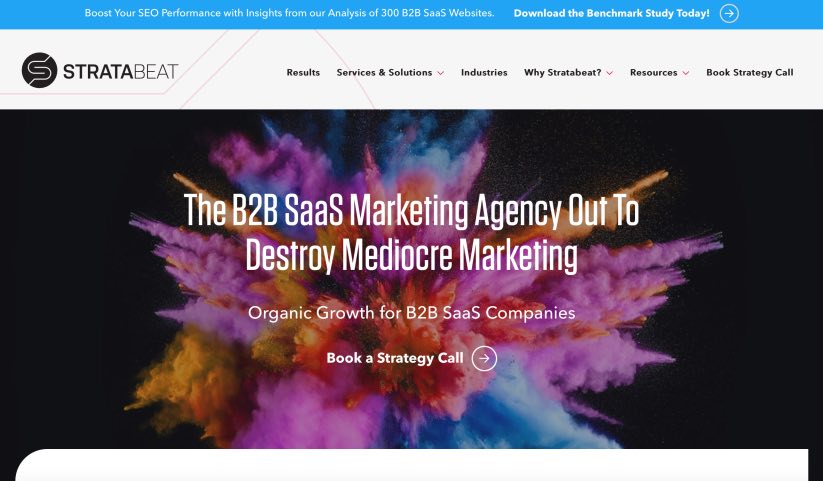 Stratabeat Best B2B SaaS Marketing Agency