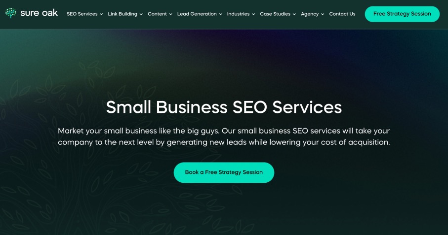 Sure Oak Best Small Business SEO Company