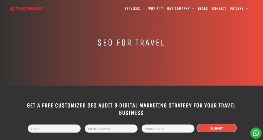 ThatWare Best Travel SEO Firm