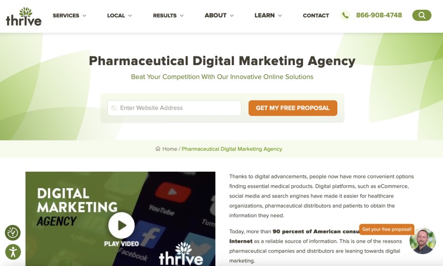 Thrive Best Pharmaceutical Design Agency