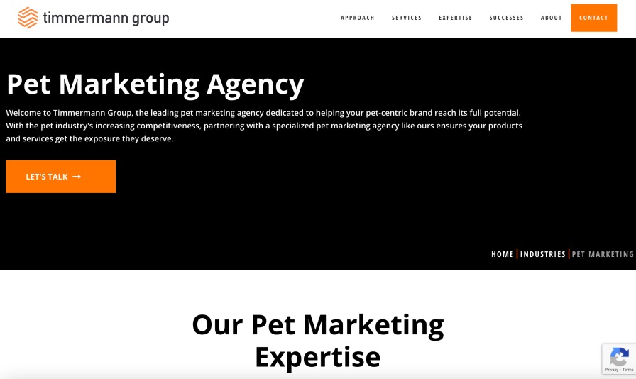 Timmermann Group Leading Pet Marketing Services