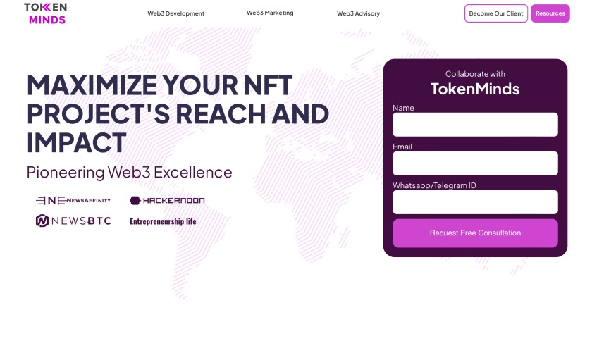 TokenMinds Best NFT Digital Marketing Services