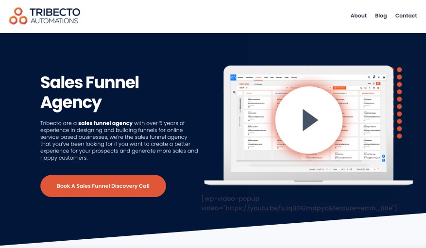 Tribecto Automations Best Sales Funnel Agency