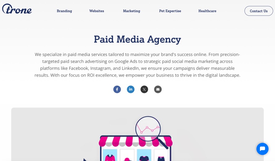 Trone Best Paid Media Companies