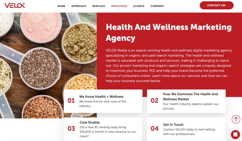 Velox Media Full-Service Wellness Marketing Company