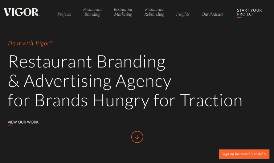 Vigor Branding Leading Restaurant Digital Marketing Agencies