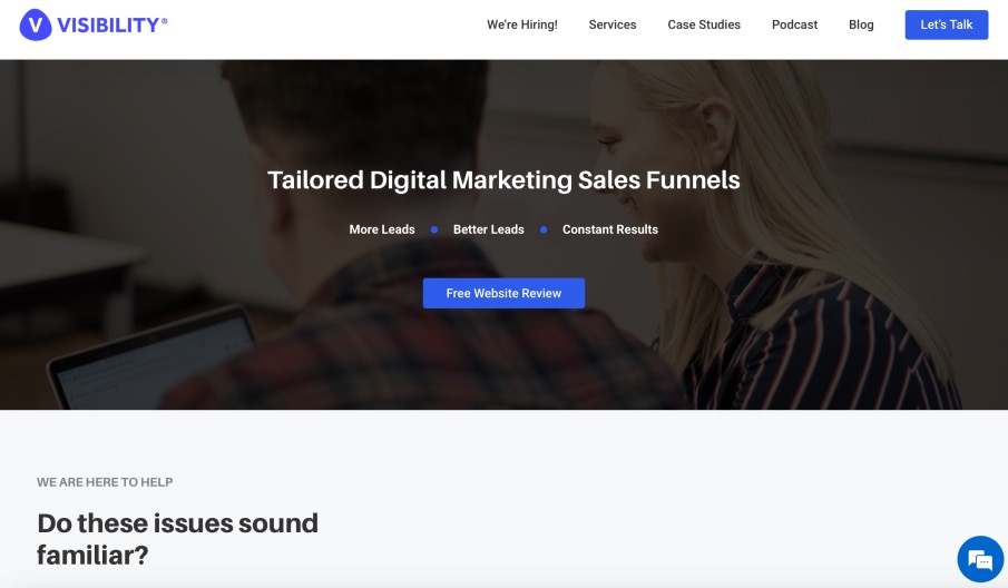 Visibility Best Digital Marketing Sales Funnels Agency