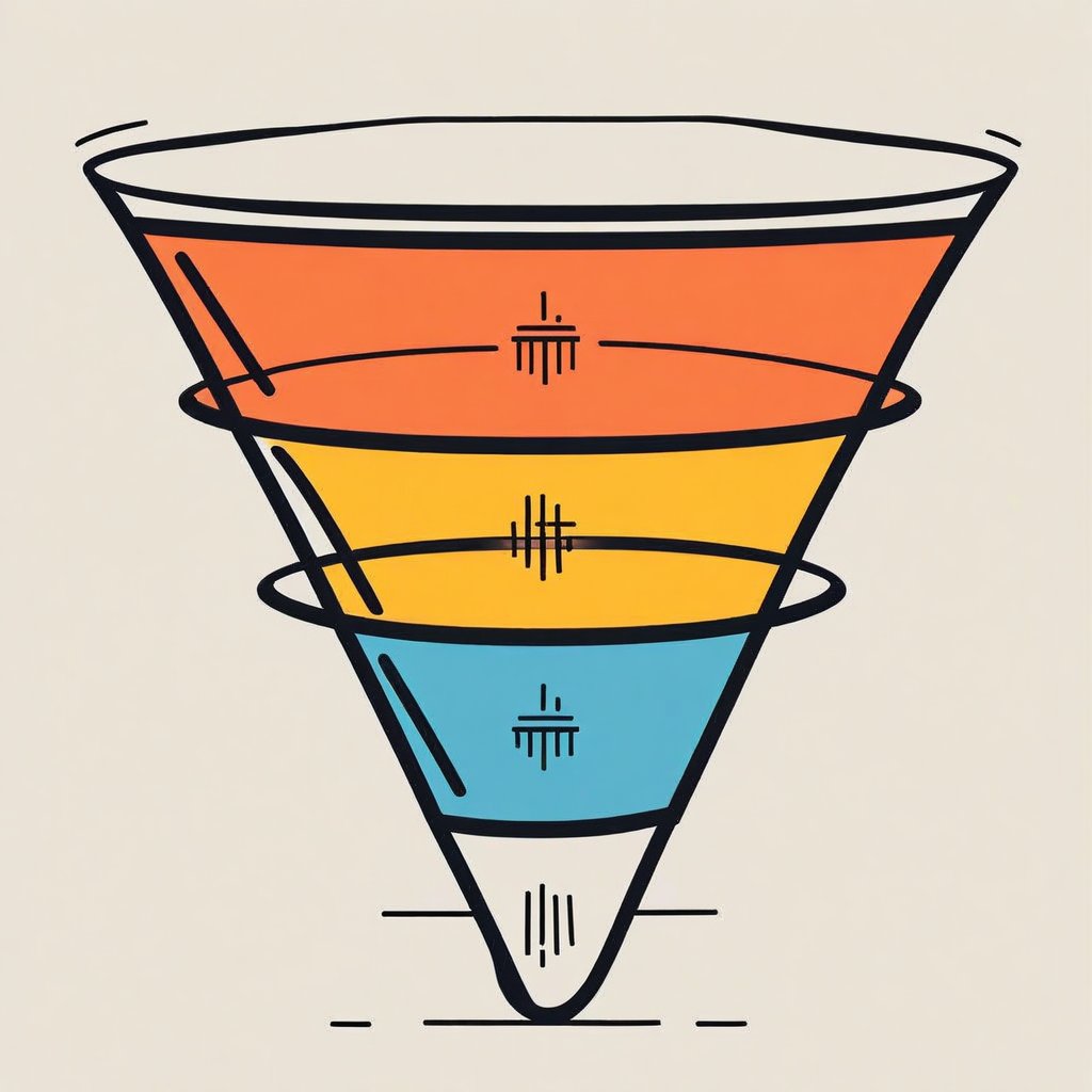 Funnel visualization consists of 4 key elements