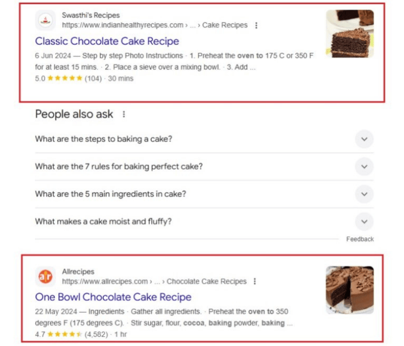 Chocolate Recipe Google Search Examples