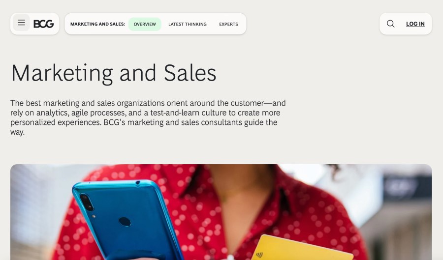 Boston Consulting Group BCG Leading Marketing Consulting Services