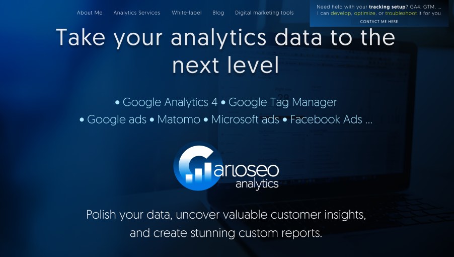 Carloseo Leading Analytics Marketing Services