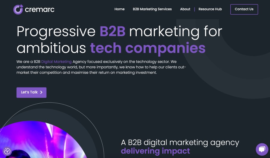 Cremarc B2B Tech Marketing Firm