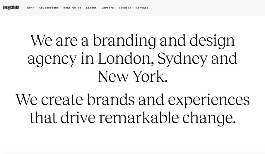 DesignStudio Best Brand Identity Services