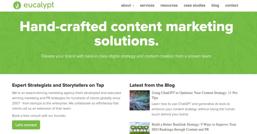 Eucalypt Media Top Content Strategy Agencies