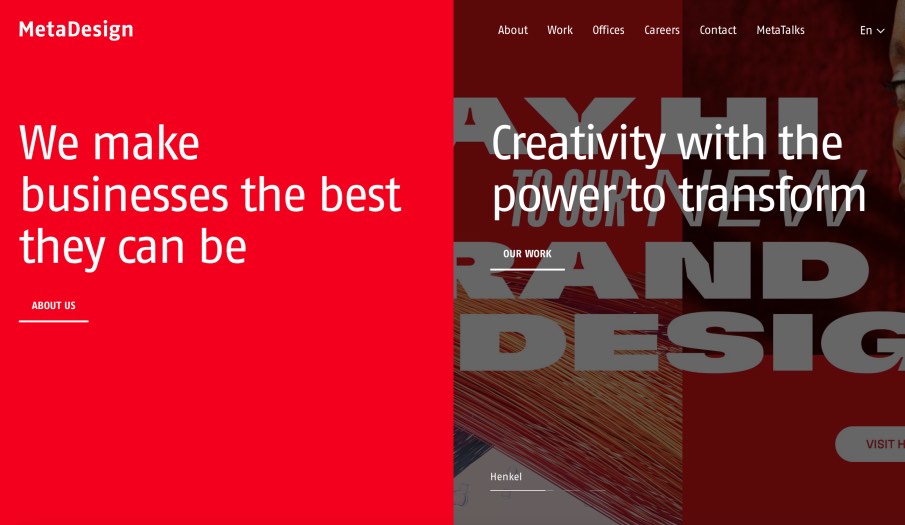 MetaDesign Best Brand Identity Firm