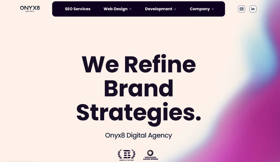 Onyx8 Digital Best Enterprise Marketing Agency