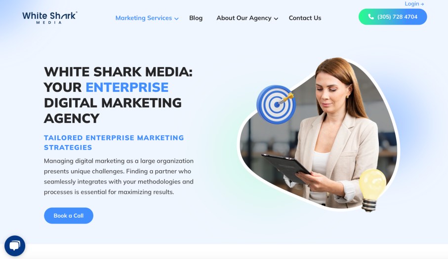 White Shark Media Best Digital Marketing Agency for Enterprise Companies